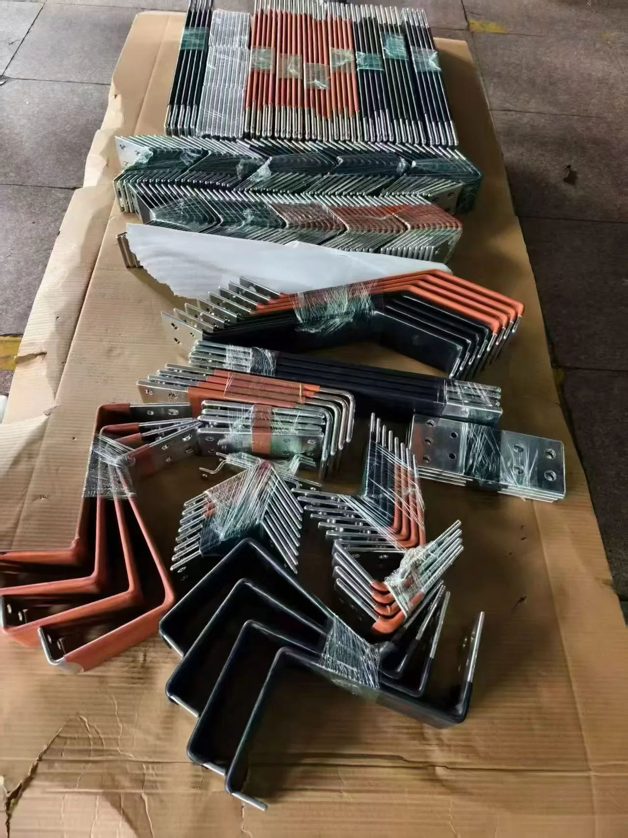 Graphene busbar parts at the works, ready for machining and plating